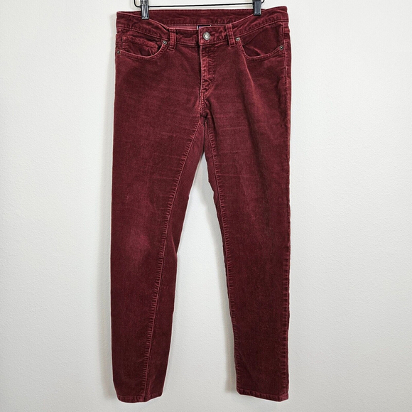 Patagonia Pants - Patagonia Womens Organic Cotton Fitted Corduroy Pants Size 30 Stretch Gorpcore